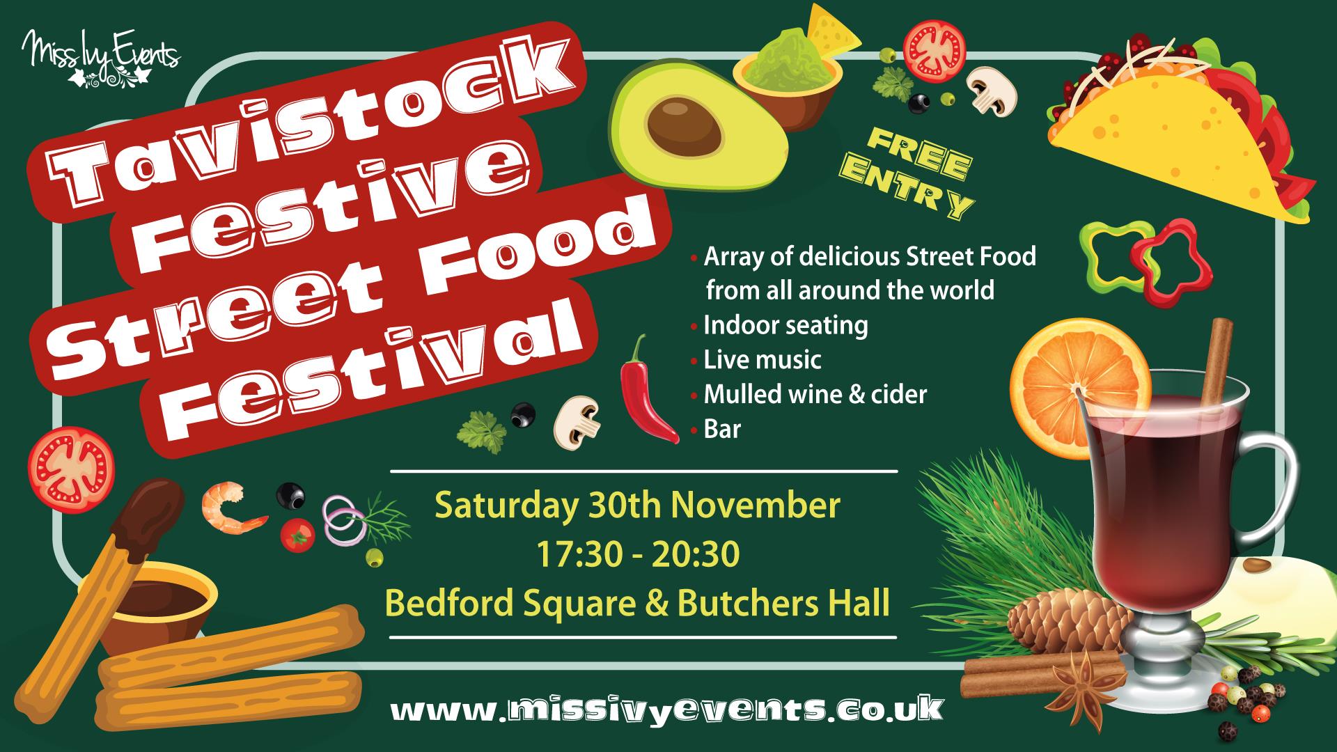Miss Ivy Events Tavistock Festive Street Food Festival Tavistock